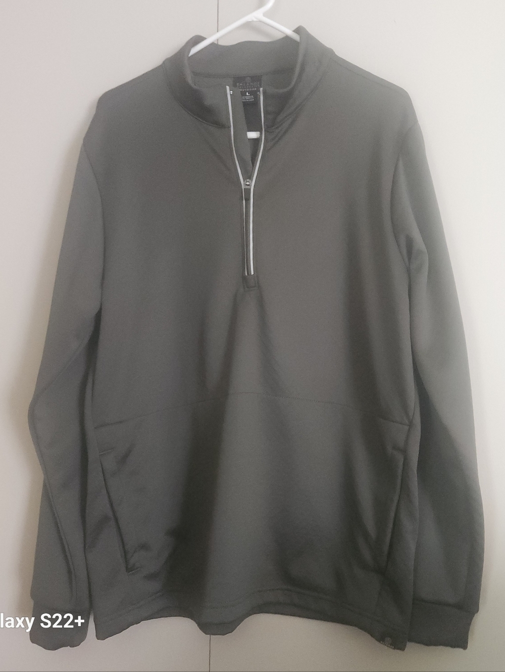 M3 Balance Collection Outdoor Wear Quarter-Zip Pullover Athletic Dark Gray Shirt